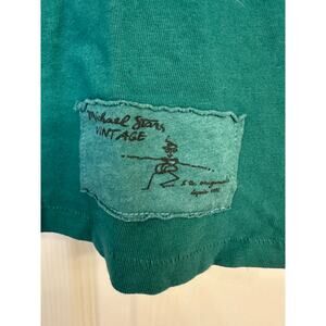 NWT Michael Stars Futuriste Primiitifs True Tee T-Shirt Emerald Sz OS